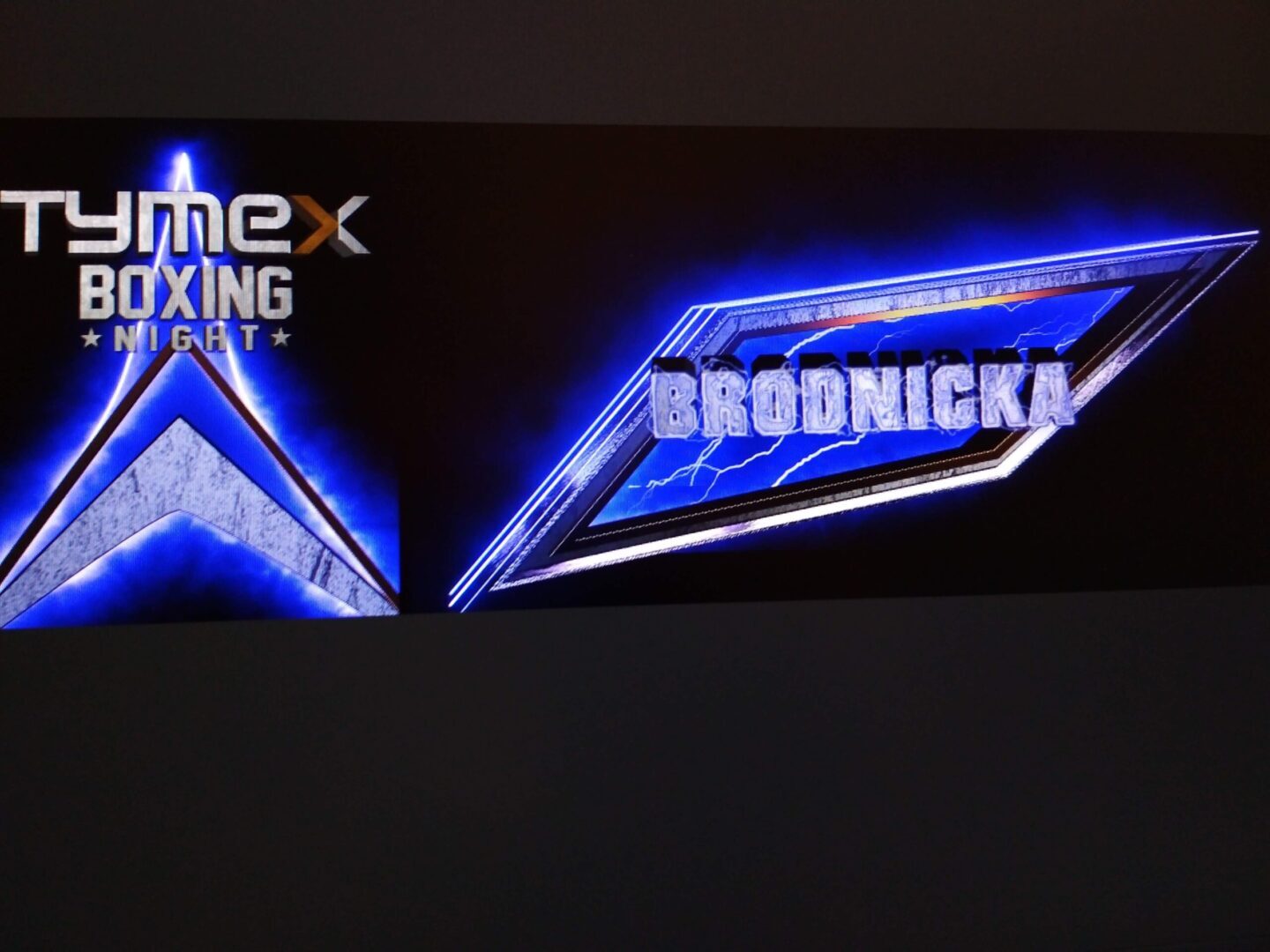 Boxing TV EVENT Layoult creation